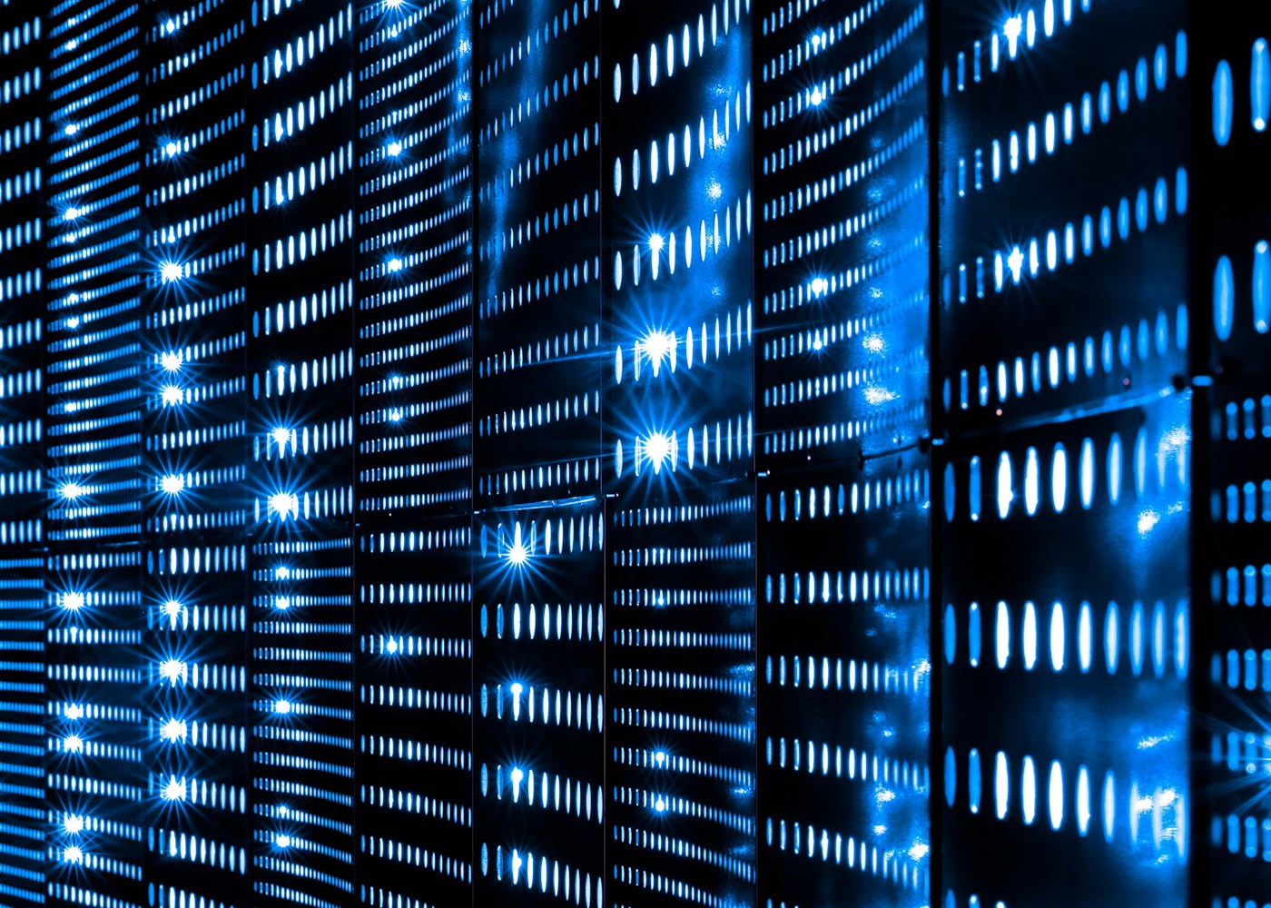 Server racks and structured cabling installed by Boddel Consulting